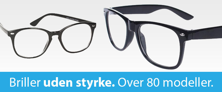 Briller uden styrke