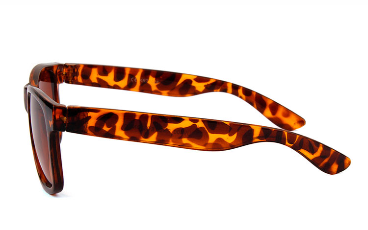 BÃ˜RNE wayfarer solbrille i skildpaddebrun - sunlooper.dk - billede 3
