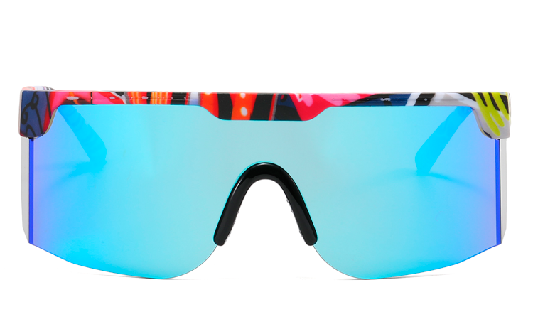 Vildeste hurtigbrille med ekstra sideglas beskyttelse - sunlooper.dk - billede 2