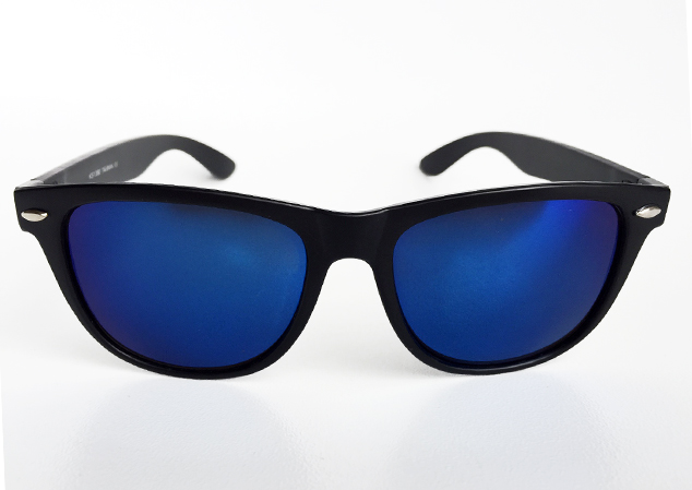 Wayfarer solbrille m/ blÃ¥ligt multiglas - sunlooper.dk - billede 3
