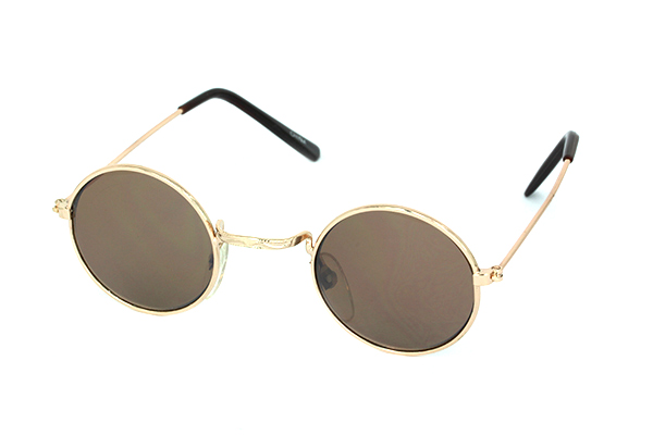 BÃ¸rne solbrille til rund metal
