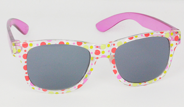 Solbrille til bÃ¦rn med pink stÃ¦nger