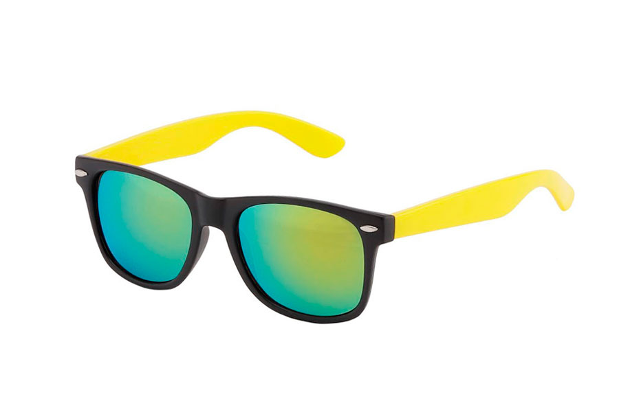 BÃ˜RNE solbrille i sejt wayfarer design