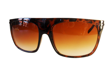 Brun Tortoise solbrille