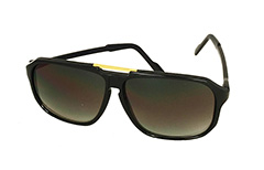 Sort solbrille til mÃ¦nd i stort design - Design nr. 3239
