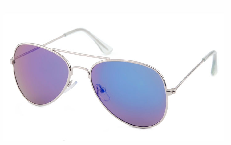 BÃ˜RNE solbrille i pilot/aviator design. - Design nr. 3481