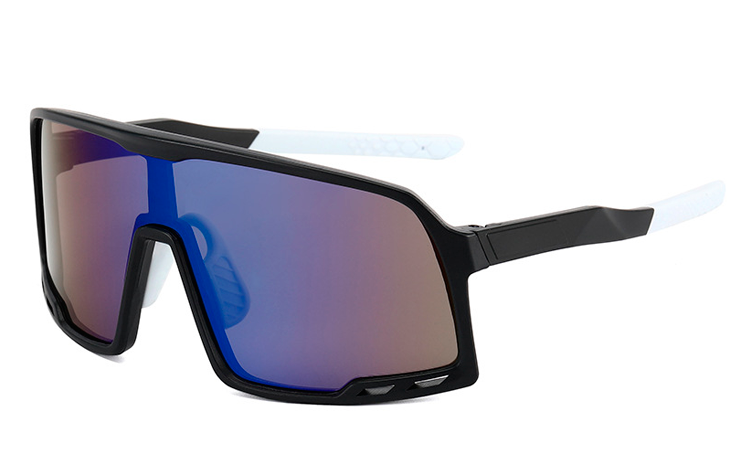 Oversize sportsbrille til Sport, LÃ¸b, Cykling eller bare fashion - Design nr. 4448