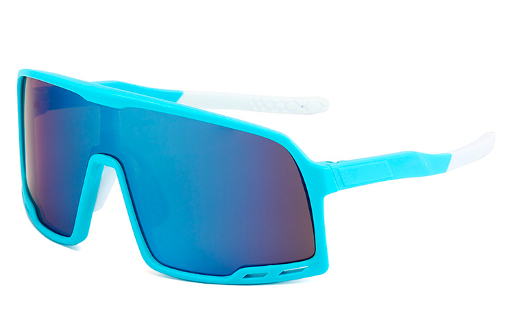 Oversize sportsbrille til Sport, LÃ¸b, Cykling eller bare fashion - Design nr. 4454