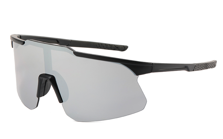 Sportsbrille til Sport, LÃ¸b, Cykling eller bare fashion, i stort / oversize design - Design nr. 4462