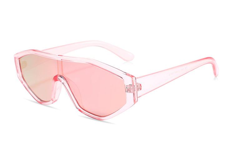 RÃ¥ kantet solbrille i kraftigt design - Design nr. 4472
