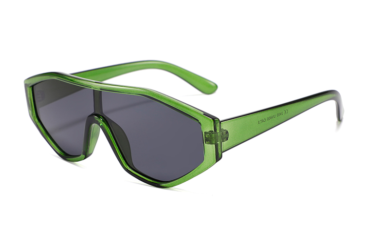 RÃ¥ kantet solbrille i kraftigt design - Design nr. 4473