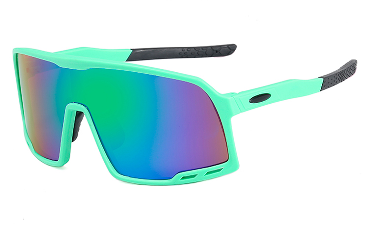 Oversize sportsbrille til Sport, LÃ¸b, Cykling eller bare fashion - Design nr. 4526