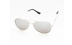 Aviator solbrille med spejl linser - Design nr. 277