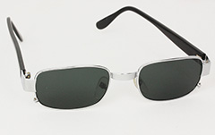SÃ¸lv firkantet solbrille - Design nr. 3002