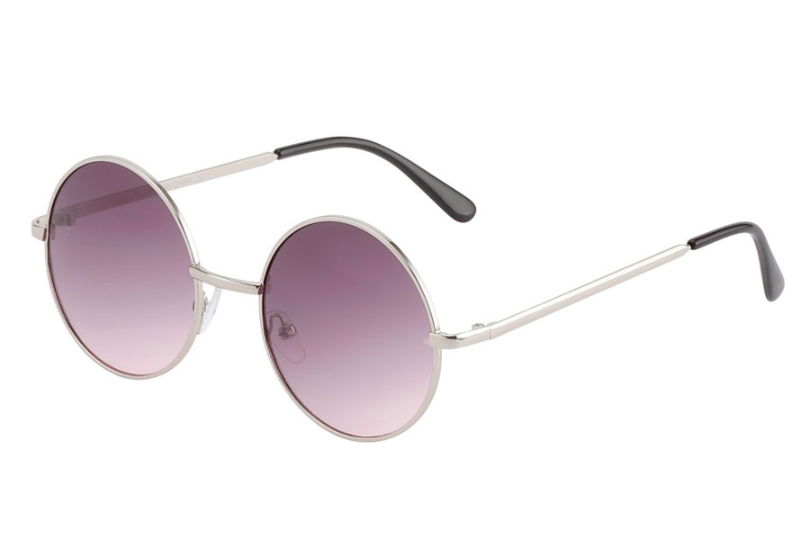 Rund lennon solbrille i et lidt stÃ¸rre design  - Design nr. 3846