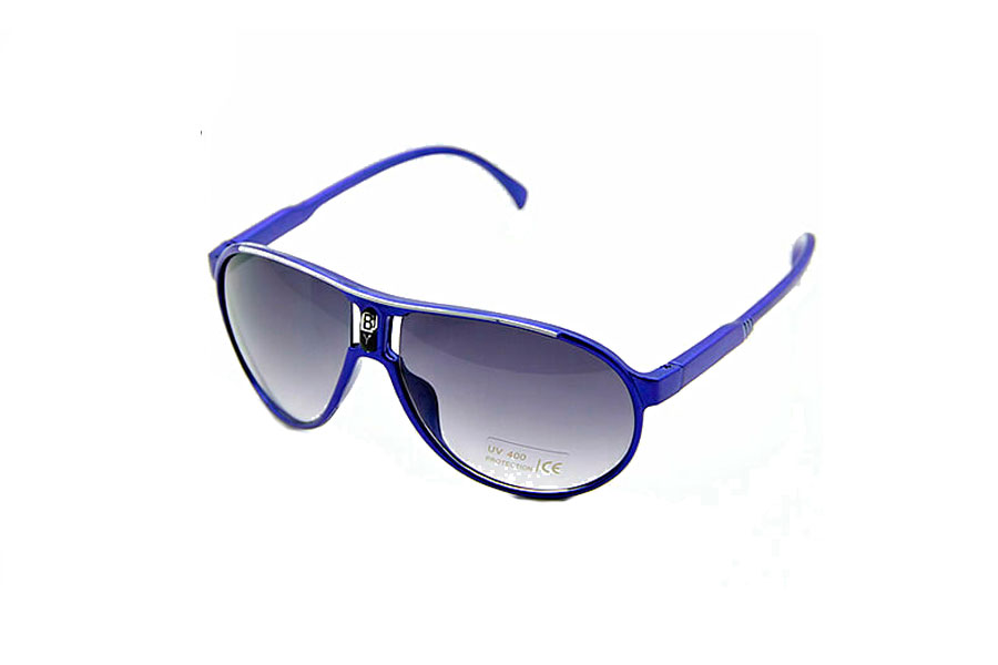BlÃ¥ BÃ˜RNE solbrille i aviator model - Design nr. s4167