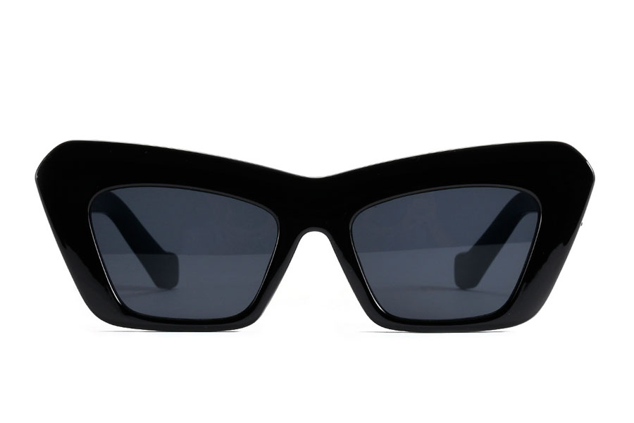 Smuk enkelt katteÃ¸je solbrille i kraftig kvalitet - Design nr. 4230