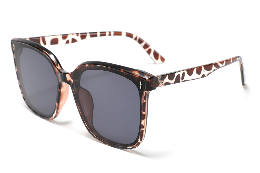 Firkantet dame solbrille med runde hjÃ¸rner. - Design nr. 4298