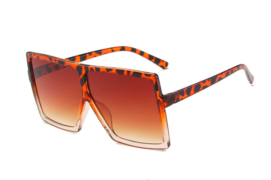 KÃ¦mpe oversize solbrille i stort og fladt design. - Design nr. 4343