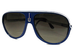BlÃ¥ avaitor solbrille - Design nr. 565